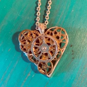 Steampunk Heart Necklace